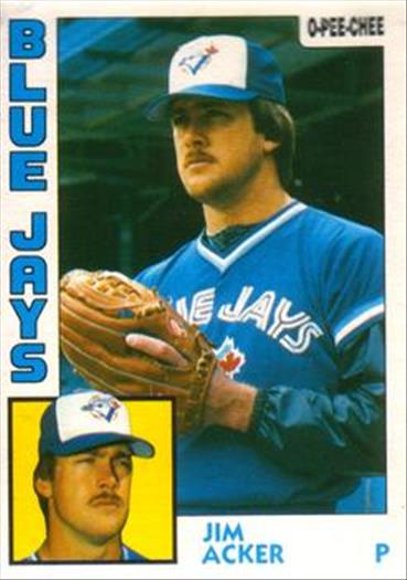 1984 O-Pee-Chee Baseball Cards 359     Jim Acker